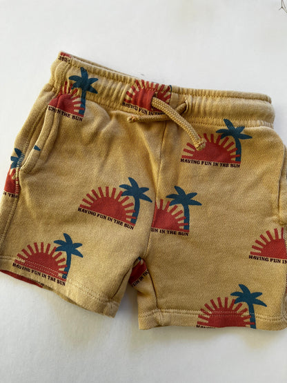 Zara shorts (6/9) fit (12/18)