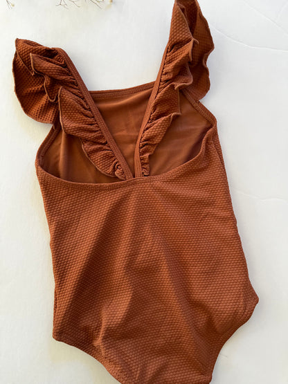 H&M textured bathing suit (2T)