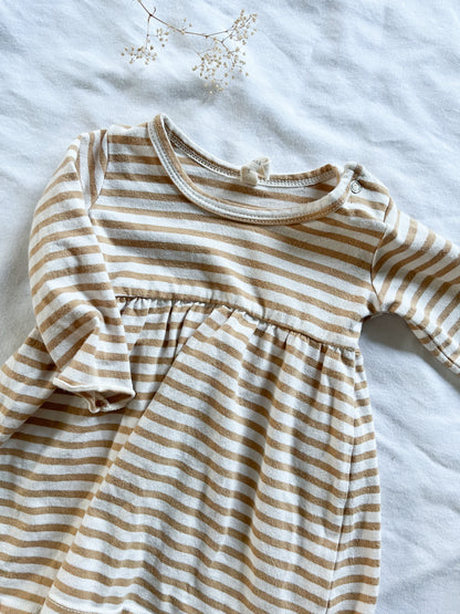 Quincy Mae honey striped dress (3/6)