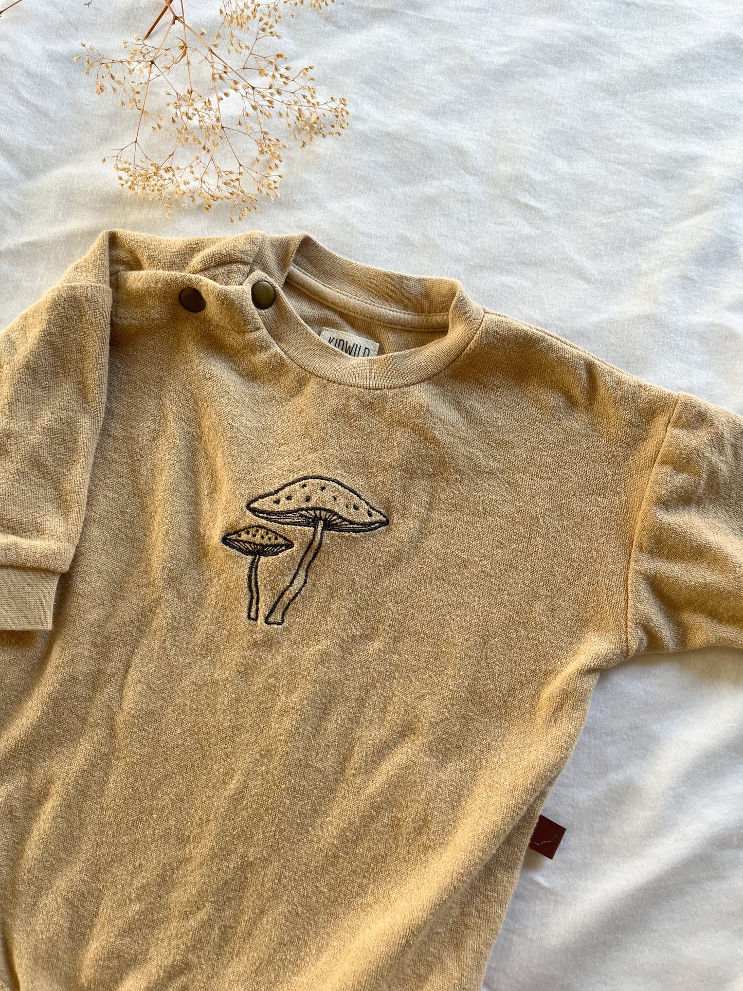 Kidwild terry bodysuit mushroom (3/6)