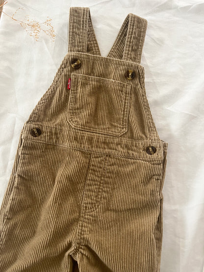 Levi’s corduroy overalls (2T)