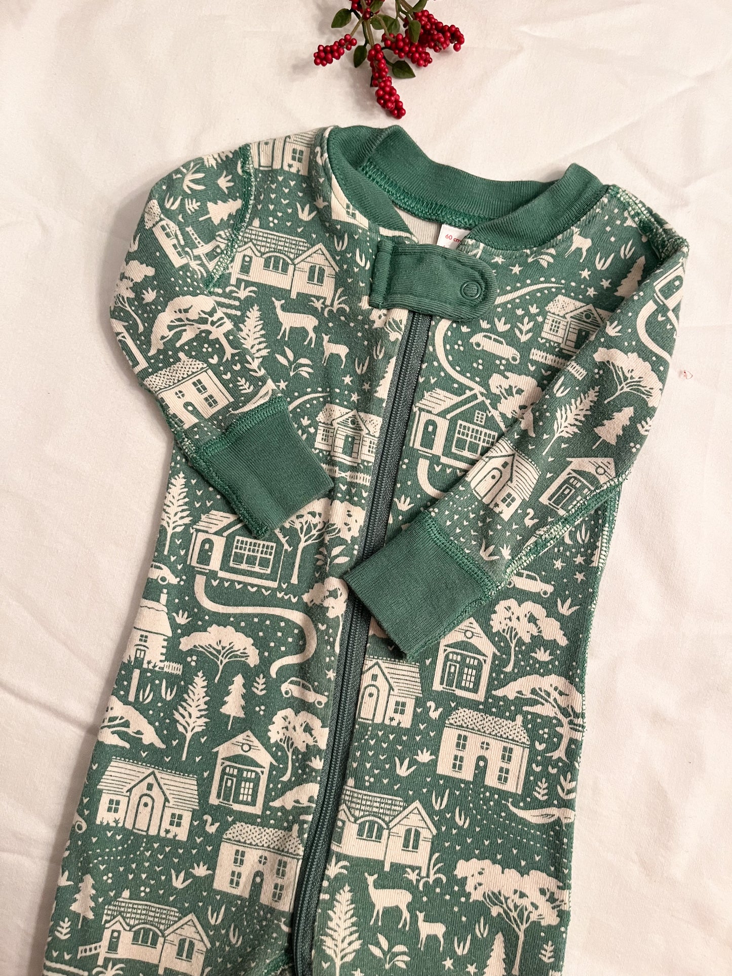 Hanna village print pjs (3/6)