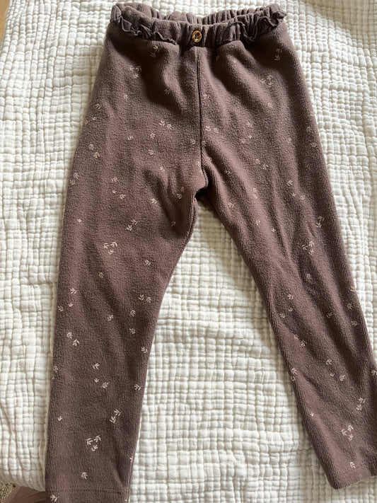 Zara ribbed leggings (4/5)