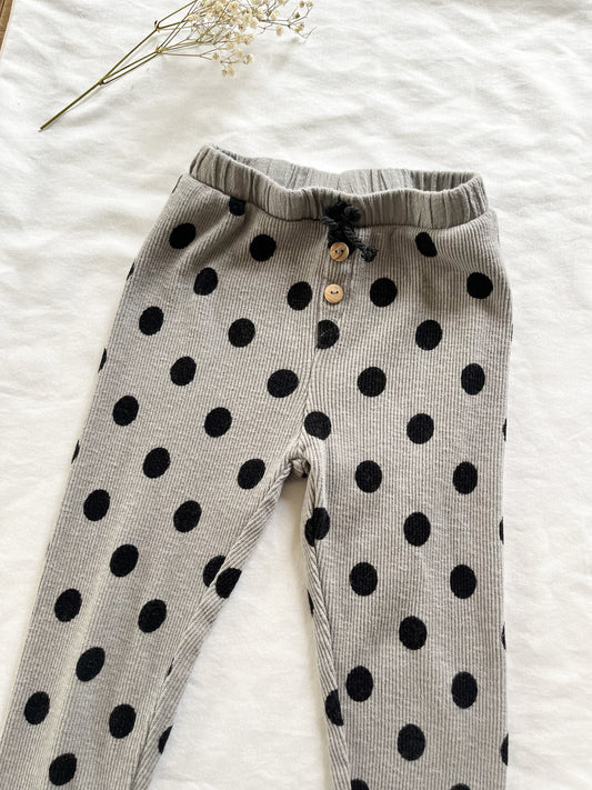 Zara ribbed leggings (3/4T)