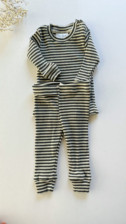 Mebie baby ribbed set (3/6)