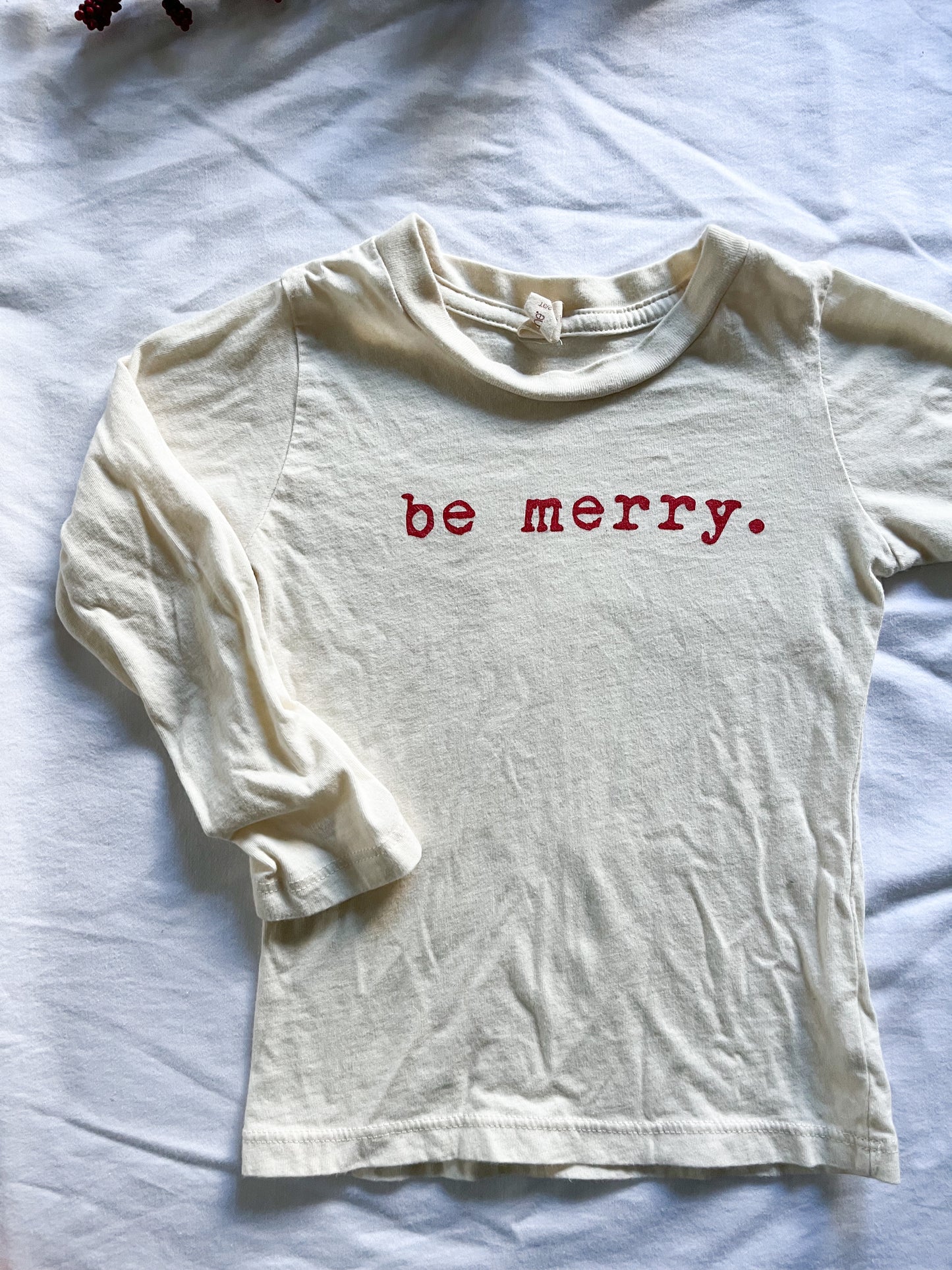 Tenth & pine Merry long sleeve shirt (2/3T)