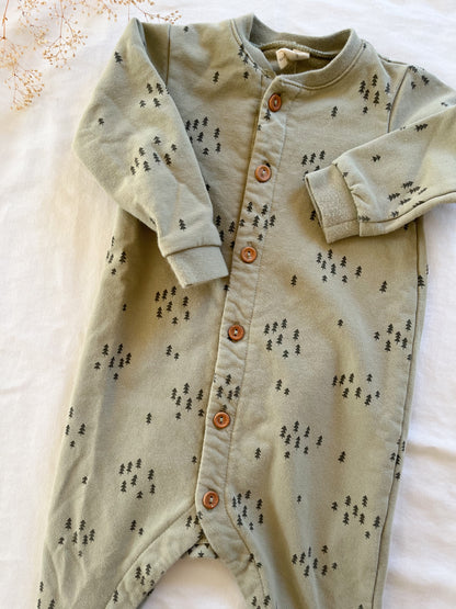 Quincy Mae fleece jumpsuit (12/18)