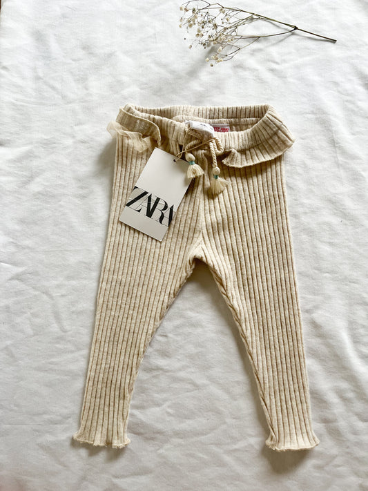 Zara ribbed leggings (6/9)
