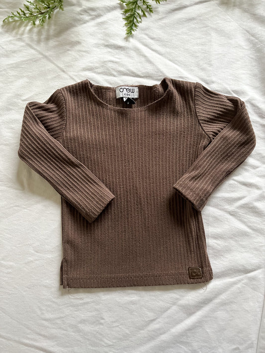 Crew ribbed long sleeve ( 12M)