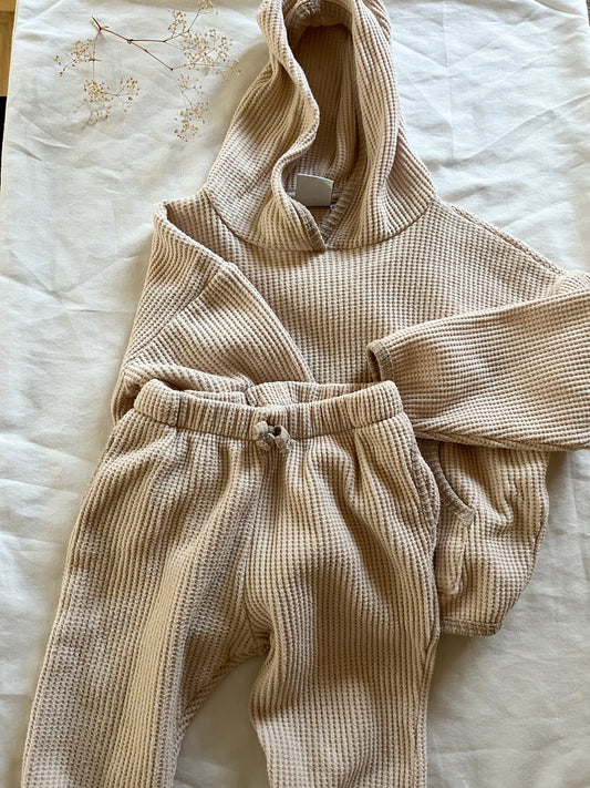 Zara waffle set (2/3T)