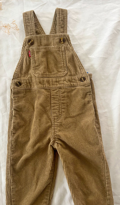 Levi’s corduroy overalls (2T)