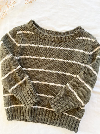 Old navy knitted olive green sweater (18/24)