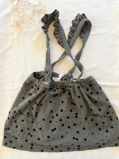Zara suspender skirt (4/5T)