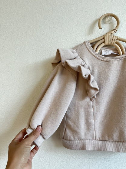 Zara ruffle sweatshirt (18/24)