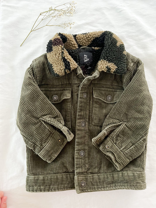 Art class sherpa jacket (2T)